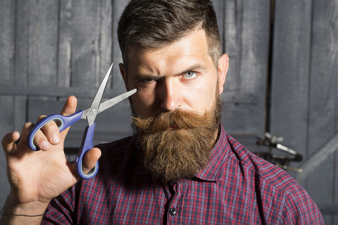 beard split ends