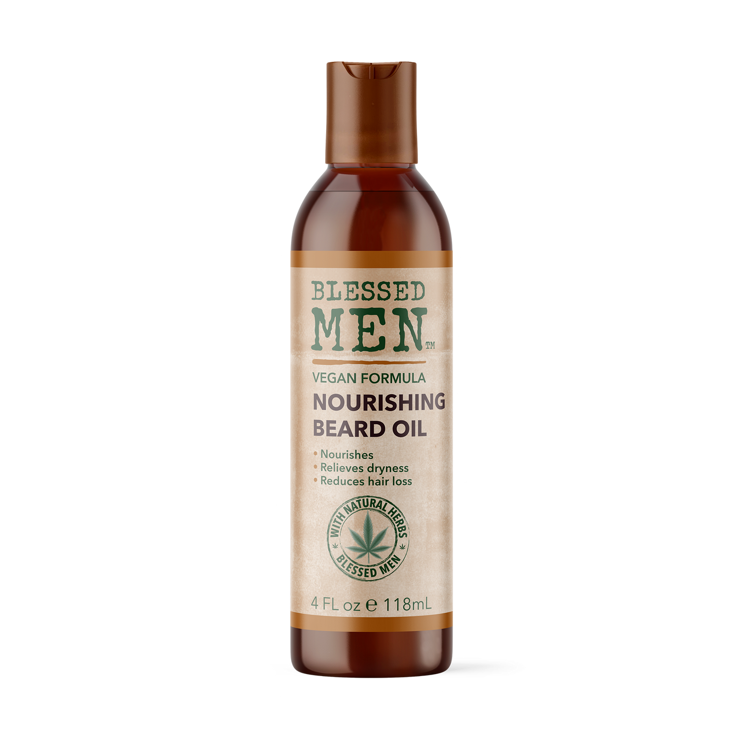 Nourishing Beard Oil - Vegan Beard Oil - BlessedMen