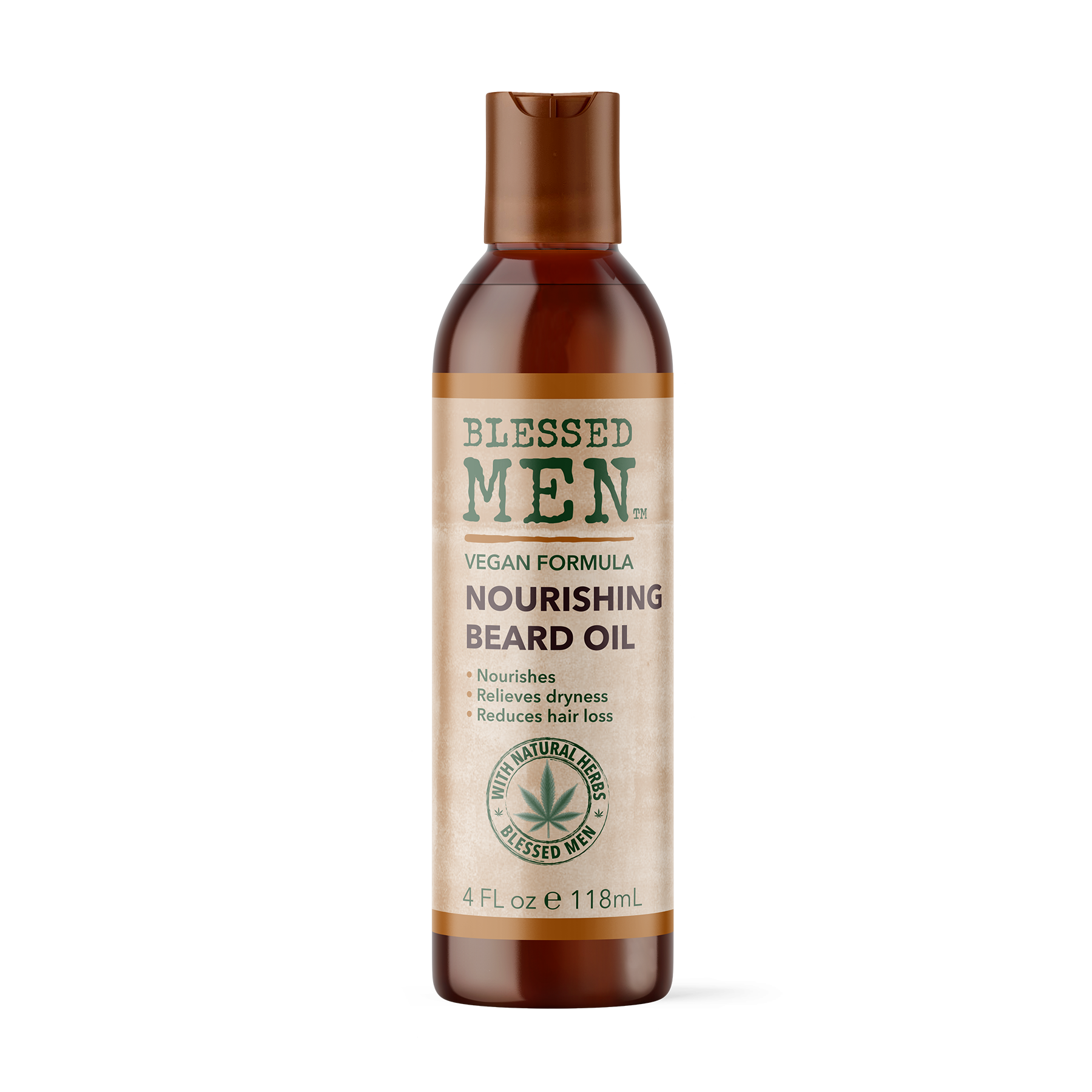 Nourishing Beard Oil - Vegan Beard Oil - BlessedMen