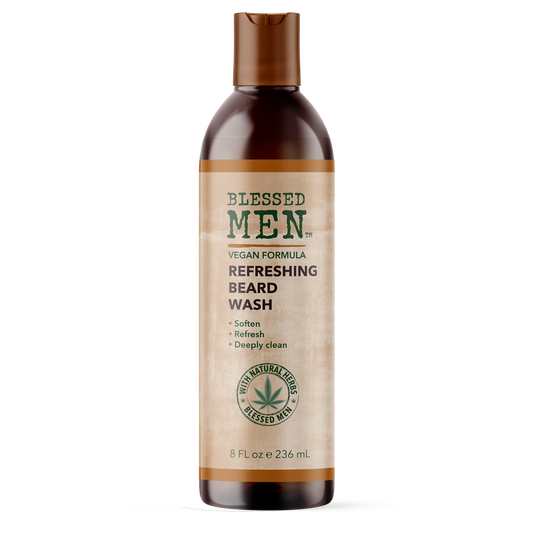 Refreshing Beard Wash - Beard Shampoo - Blessed Men